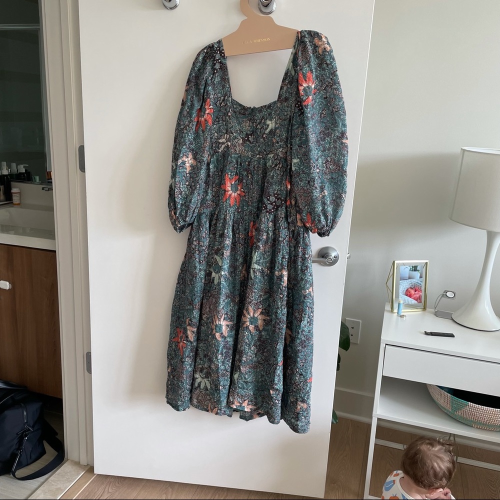 Ulla Johnson Kemala dress Malachite - Picture 6 of 7